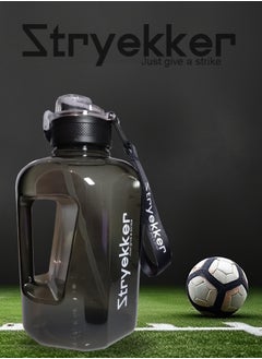 Stryekker 2.2L Premium Large Sports Water Bottle for Adults - Leak-Proof, Insulated & BPA-Free with Carry Handle  - Image 1