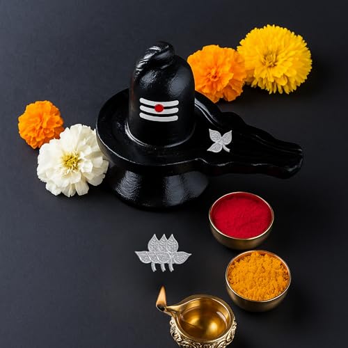 Vail Creations Silver Belpatra Leaves for Puja Shivji - Image 3