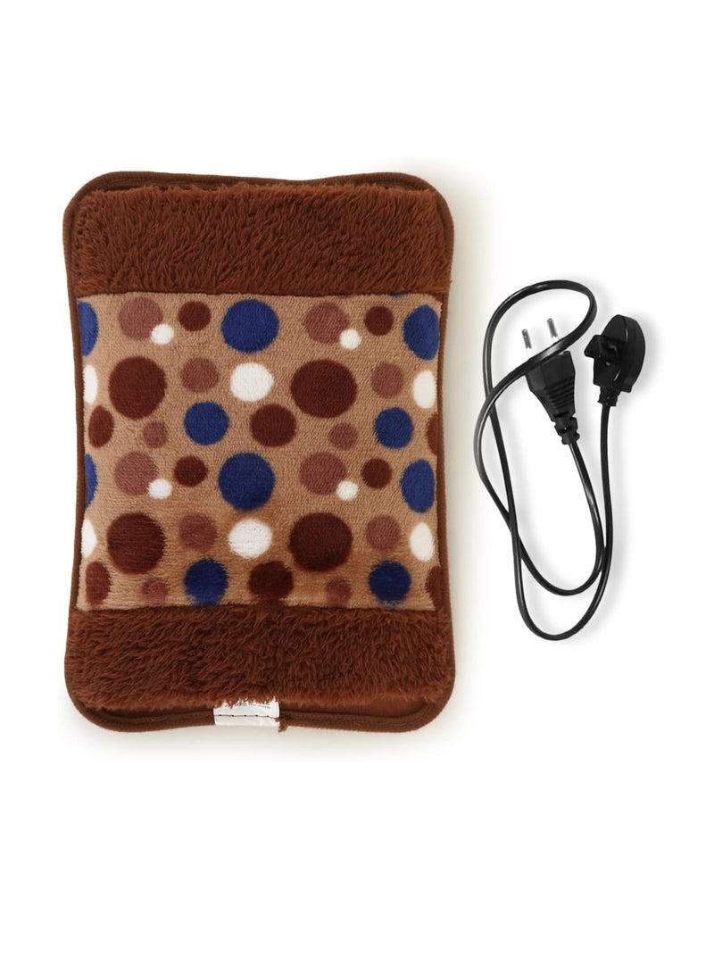 Velvet Heating Bag | Hot Water Bag for Pain Relief | Electric Heating Pad, Hot Water Bottle Bag, Electric Hot Water Bag for Pain Relief Multicolor Design by Djariz - Image 2