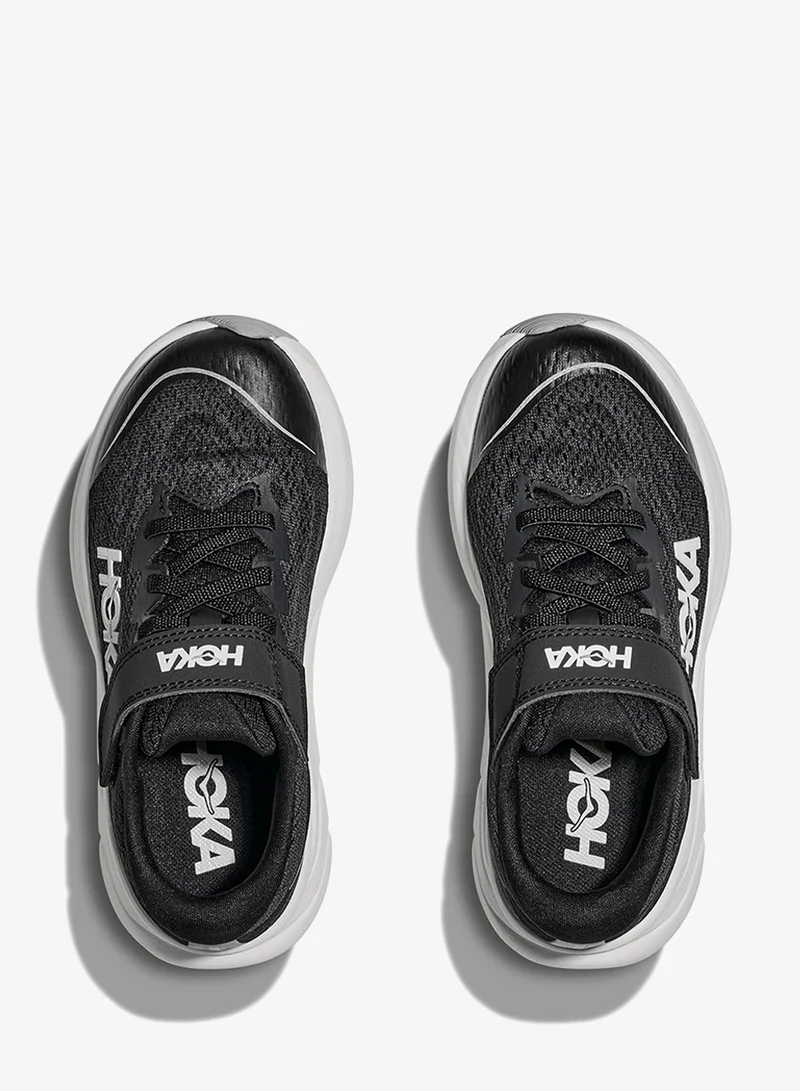 Hoka BLACK / WHITE Kids Rincon 4  | Best Price UAE