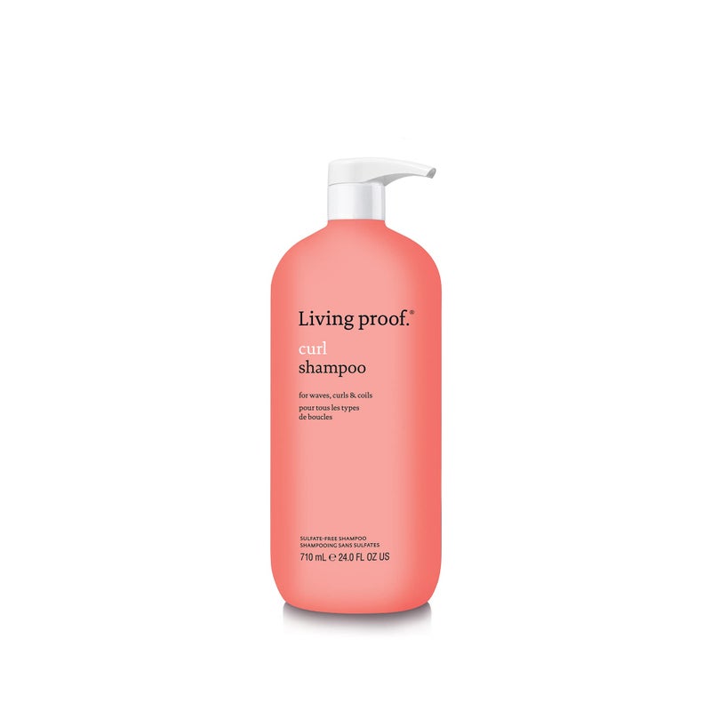 Living proof Curl Shampoo for Wavy Curly and Coily Hair Strengthens and Defines Curls 24 oz