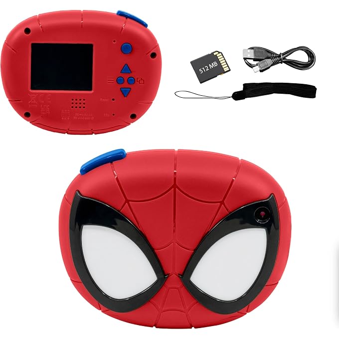 eKids Spiderman Kids Camera with SD Card, Digital Camera for Kids - Image 1
