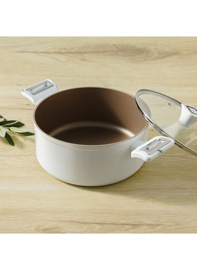 DANUBE HOME Brilliant Casserole with Lid - 28x12.5 cm