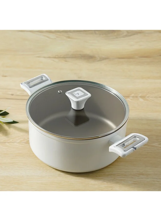 DANUBE HOME Brilliant Casserole with Lid - 28x12.5 cm