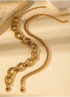 Equal 2pcs Elegant & High Quality Stainless Steel Gold Plated Bracelet Bangle For Women  - Image 4