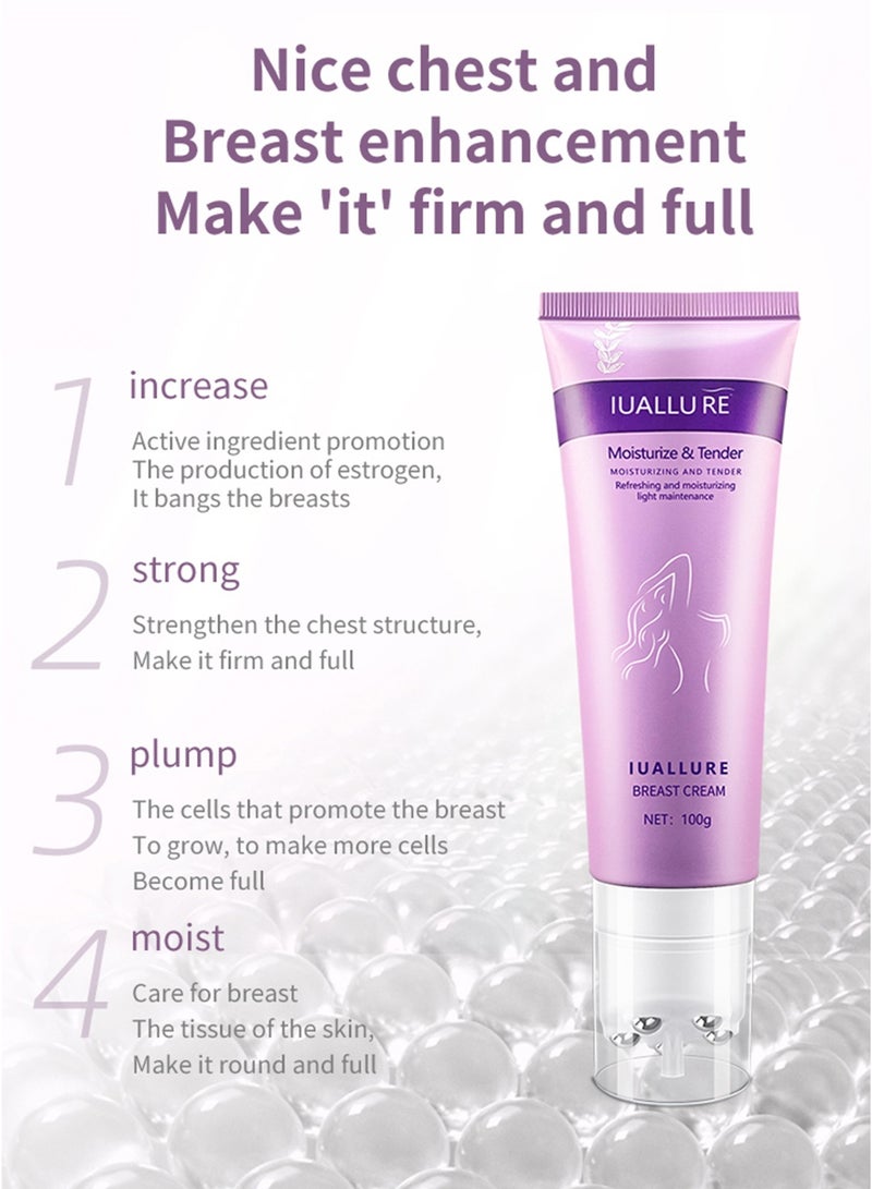 IUALLURE Breast Beauty Cream for Postpartum Breast Sagging 100g - Image 4