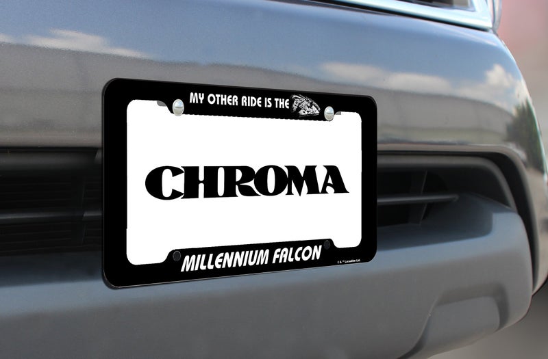 Chroma 42525 Black Star Wars Millennium Falcon Plastic Frame - Image 4