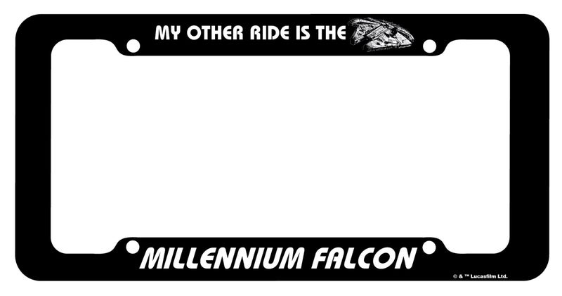 Chroma 42525 Black Star Wars Millennium Falcon Plastic Frame - Image 3