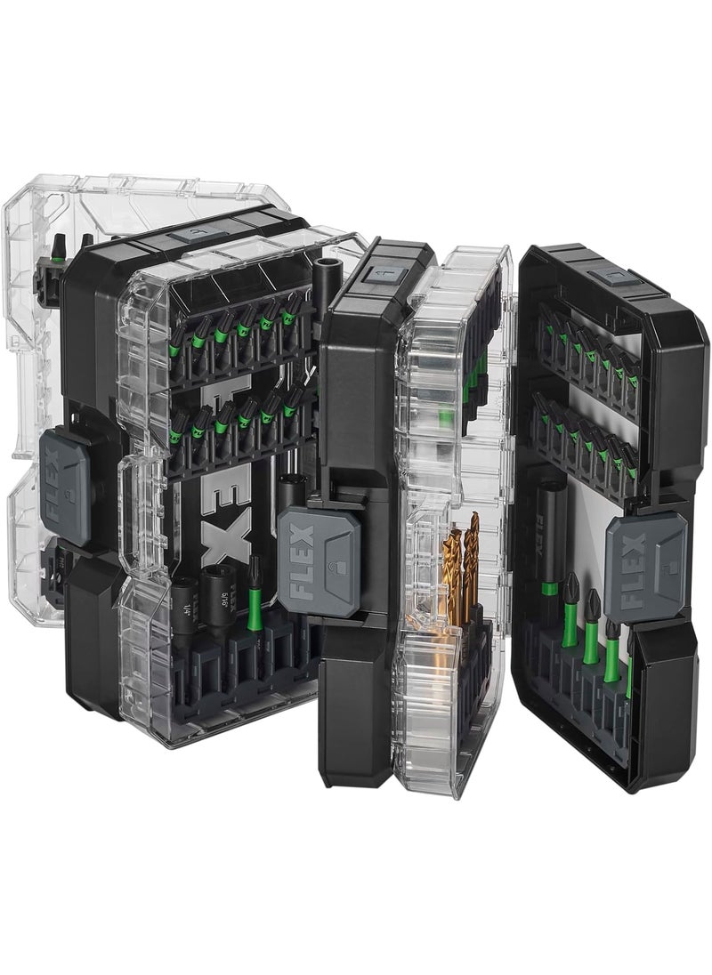 FLEX FLEX STACK PACK 31Piece Impact Drill and Drive Bit Set  FAM1000131  - Image 3