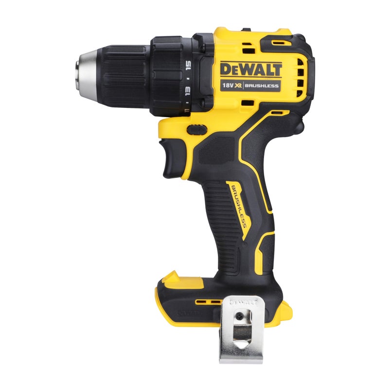 DEWALT آلة حفر ديوالت DCD708N-XJ القابلة للعكس مع محرك بدون فرش - 18 فولت ليثيوم أيون سلسلة مدمجة بدون سلك 1/2"/13 مم، ضمان لمدة سنتين (أداة عارية) - Image 5