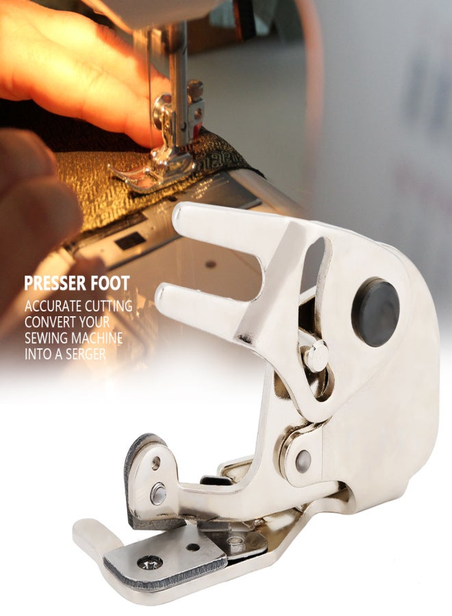 CY-20 Side Cutter Overlock Steel Presser Foot Household Sewing Machine Accessories - Image 2
