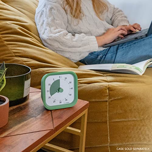 TIME TIMER Home MOD - 60 Minute Kids Visual Timer Home Edition - for Homeschool Supplies Study Tool, Timer for Kids Desk, Office Desk and Meetings with Silent Operation (Fern Green) - Image 5