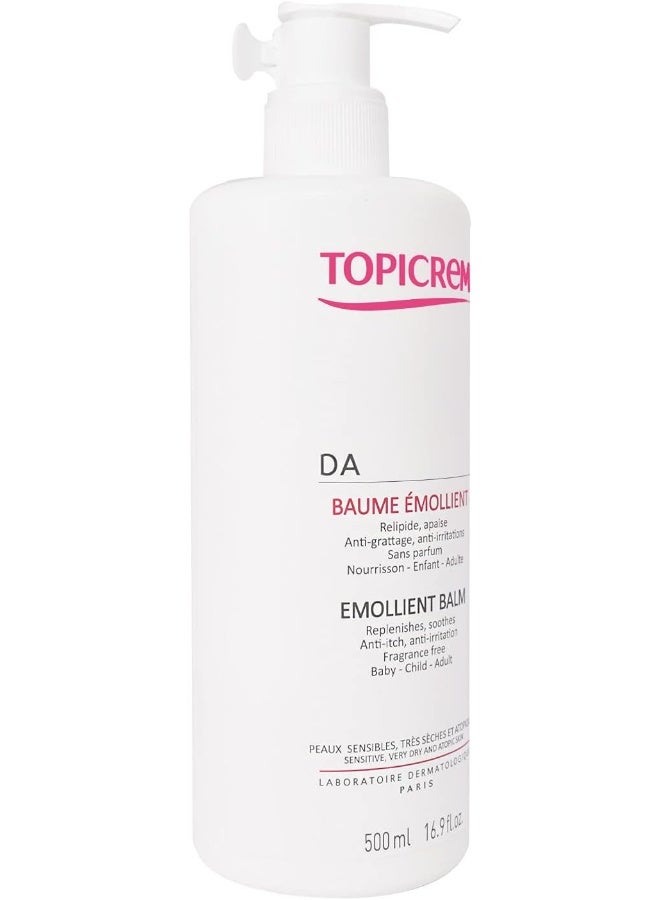 Topicrem Atopic Skin AD Emollient Balm 500ml - Image 2
