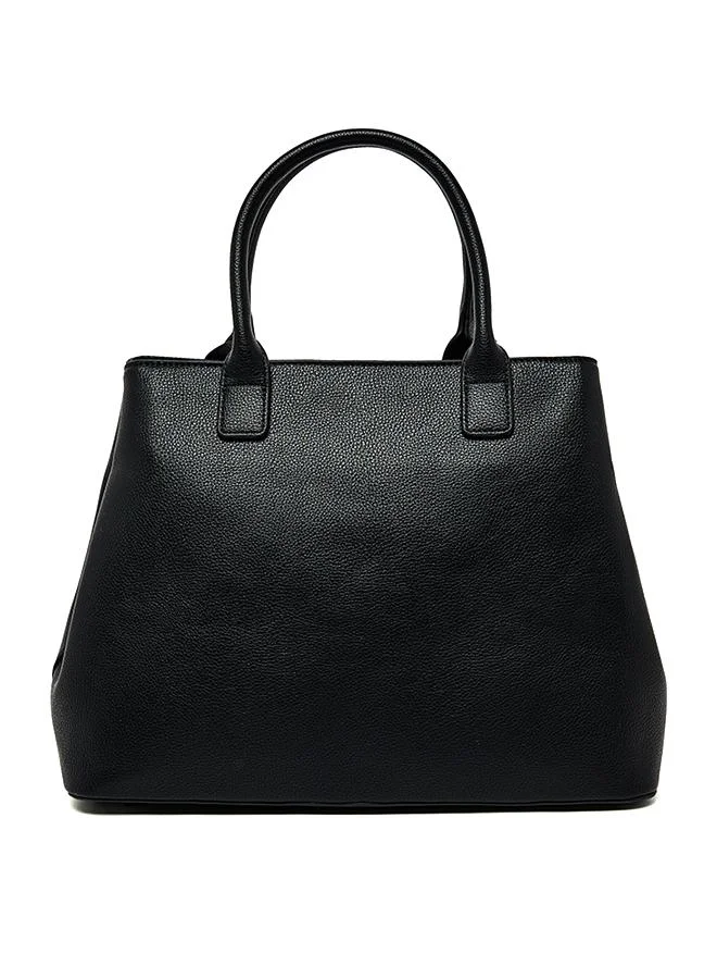 Anne Klein Textured Zippered Satchel Bag