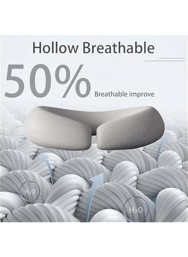 MIXDE Massage Face Pillow Face Down Pillow Office Nap Pillow U-Shaped Face Pillow for Massage Table Spa Salon  - Image 4