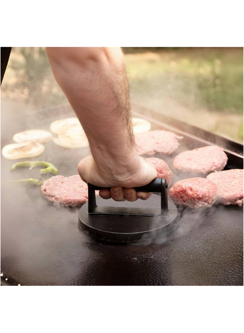 Burger Press, Cast Iron - Image 3
