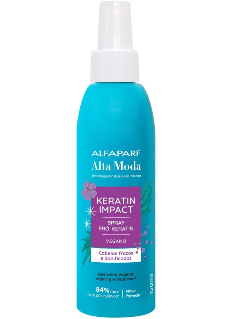 ALFAPARF MILANO Leave-In Keratin Weak & Damaged Hair Spray 150Ml 