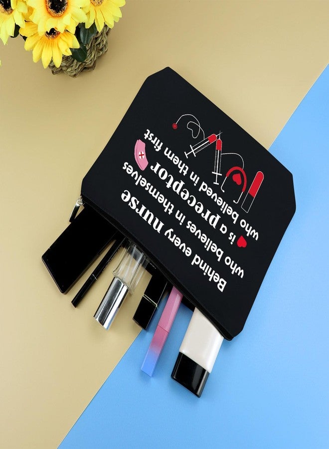 حقيبة مستحضرات تجميل هدية للممرضة المشرفة، هدية للممرضة المعلمة، هدية شكر وتقدير للممرضة المشرفة، هدية تقدير للممرضة المدربة، حقيبة مكياج، هدية تخرج للممرضة المشرفة، هدية عيد الميلاد - Image 4