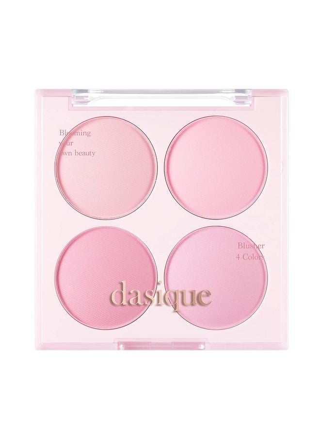 داسيك بودرة خدود داسيك بليندينغ مود رقم 08 بلون سوربيه التوت الأزرق | 4 ألوان قابلة للمزج في بودرة ناعمة خفيفة الوزن | نباتي | أحمر خدود - Image 1