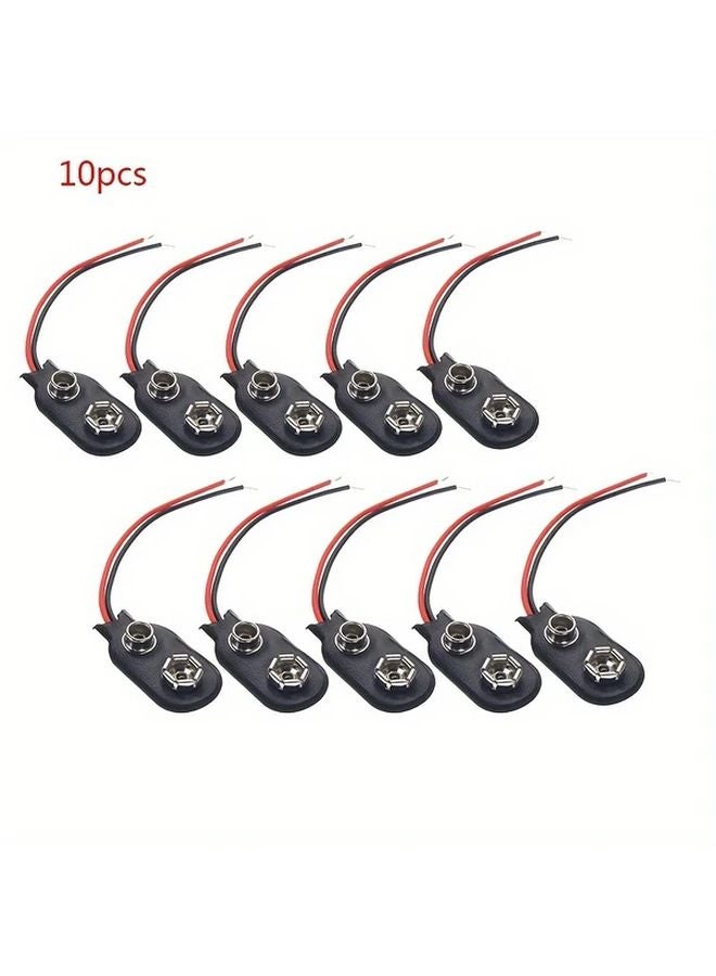 10 قطعة مشابك بطارية 9 فولط نوع I موصلات مقود 5.91 بوصة - Image 1