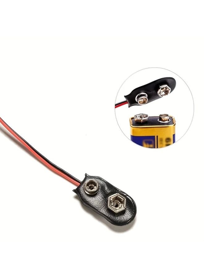 10 قطعة مشابك بطارية 9 فولط نوع I موصلات مقود 5.91 بوصة - Image 5