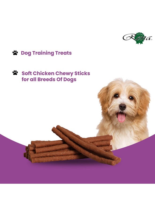Rena 'S Love Chicken Jerky Lamb Flavour Chicken Sticks For All Breeds Of Dogs, Raw-Hide Free, 100% Cage Free Chicken, Low Fat, Easy To Digest, 480G (Pack Of 4) - Image 4