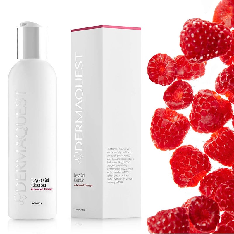 DermaQuest منظف جل رغوي متقدم من ديرما كويست يحتوي على 15% حمض الجليكوليك وحمض اللاكتيك - غسول وجه يومي عميق التنظيف للبشرة الدهنية وحب الشباب البثور (6 أونصات) - Image 4
