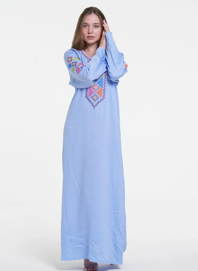 AL BENT AL SHARQIEH mukhawar jalabiya dress