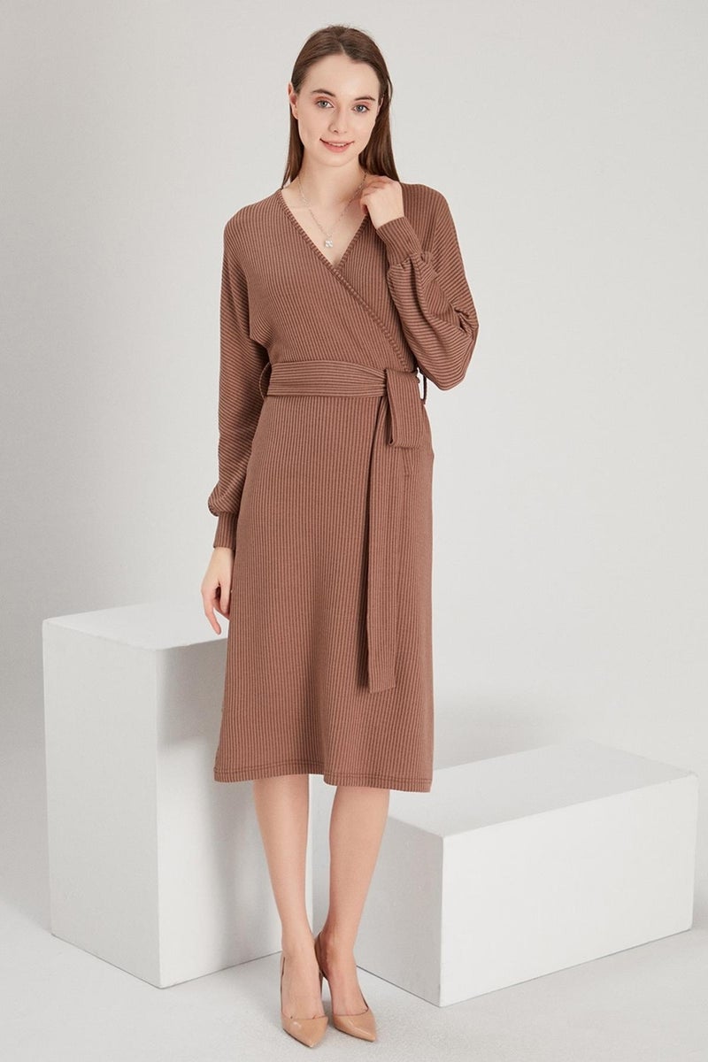Alexander Gardi Alexandergardı Double Breasted Collar Dress (B21-36900)  - Image 1