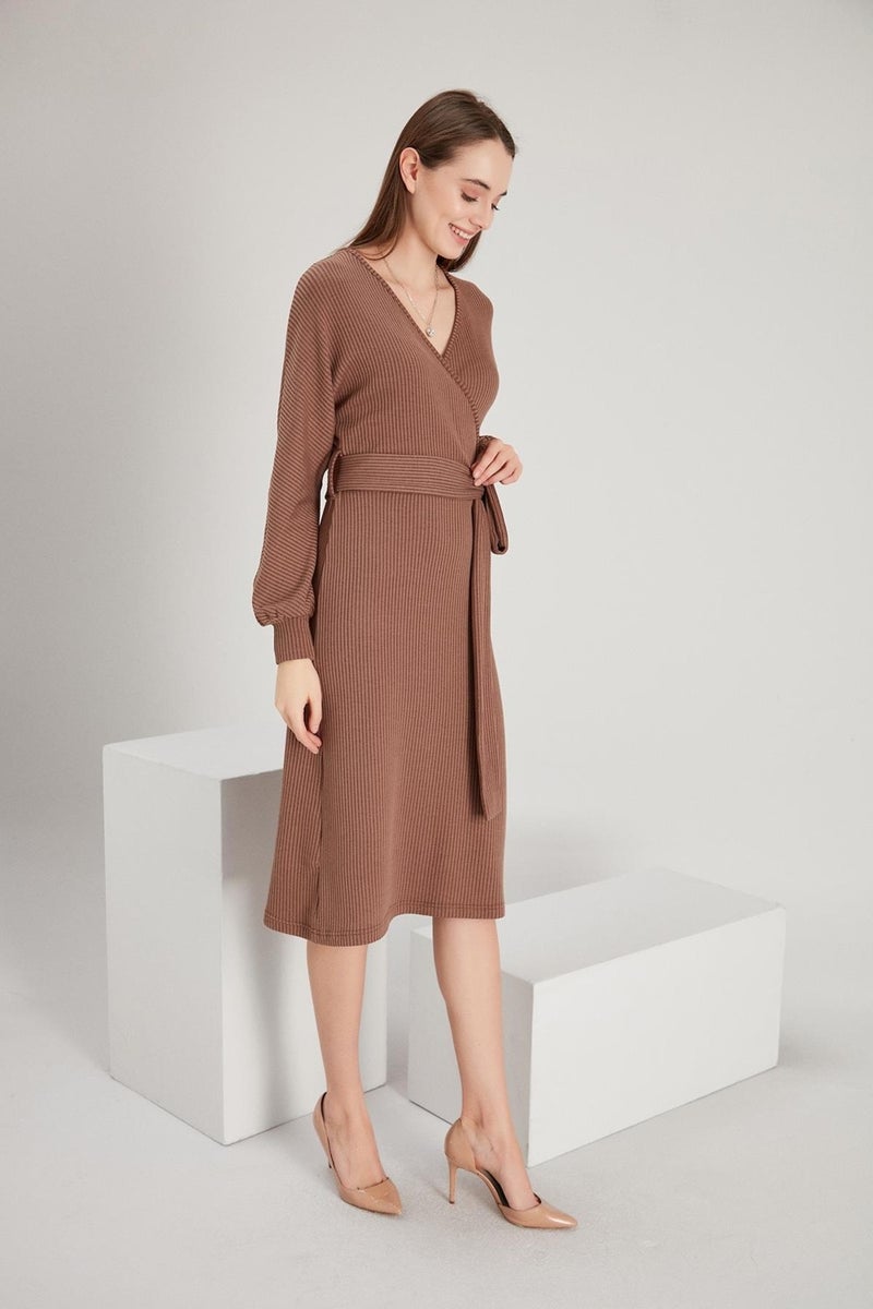 Alexander Gardi Alexandergardı Double Breasted Collar Dress (B21-36900)  - Image 4