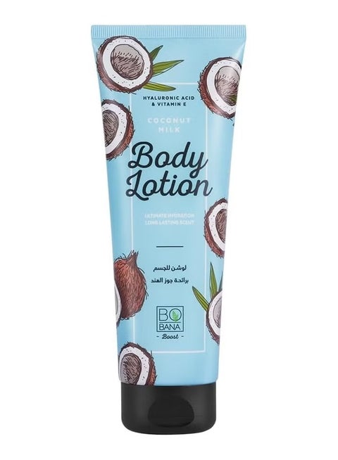 Coconut Milk Body Lotion With Hyaluronic Acid & Vitamin E 240ml