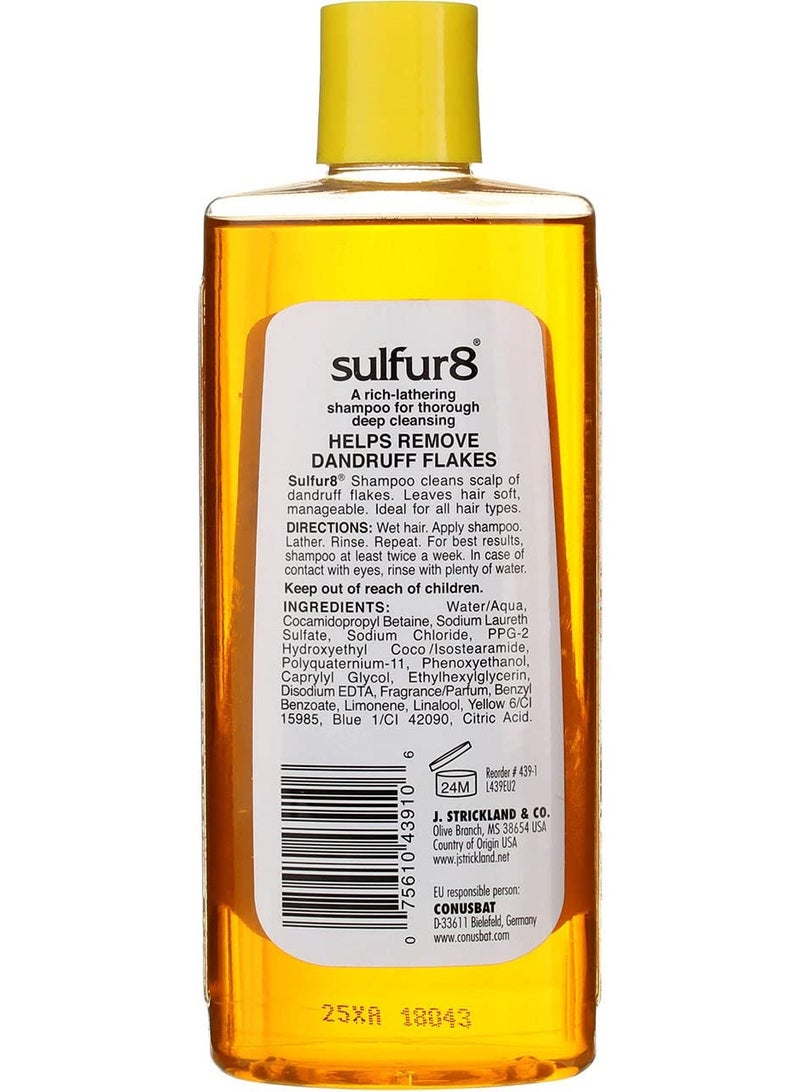 Sulfur 8 Deep Cleaning Shampoo for Dandruff 222ml - Image 2