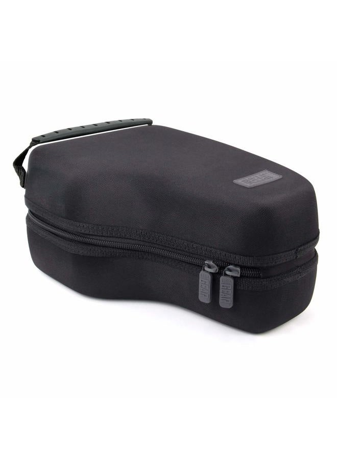 USA Gear حقيبة كاميرا DSLR ذات غلاف صلب من USA GEAR مع وصول سريع وعدسة زوم مع حماية EVA مصبوبة، داخل مبطن، حلقة حزام، ومقبض مطاطي - متوافقة مع نيكون، كانون، بينتاكس والمزيد - Image 2