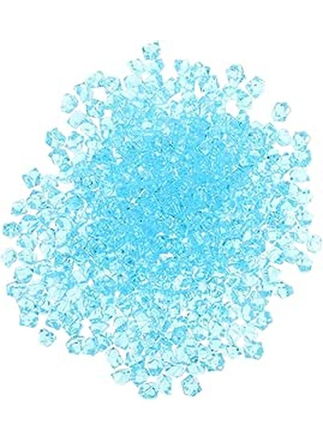450Pcs Lake Blue Acrylic Fake Ice Cubes For Photography Props And Table Decoration - Image 1