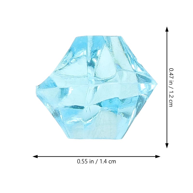 450Pcs Lake Blue Acrylic Fake Ice Cubes For Photography Props And Table Decoration - Image 3