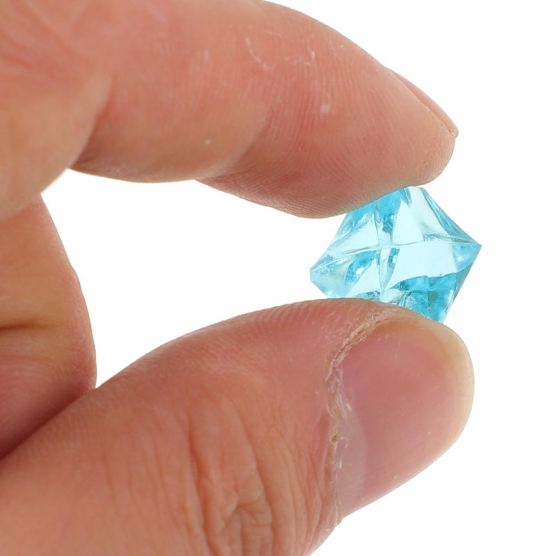 450Pcs Lake Blue Acrylic Fake Ice Cubes For Photography Props And Table Decoration - Image 5