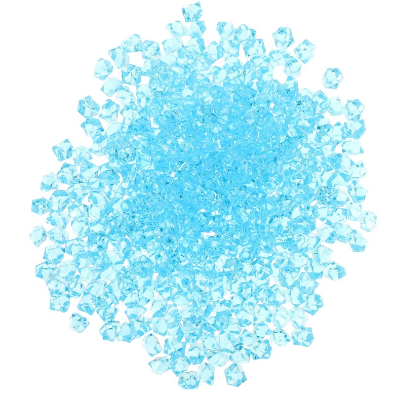 450Pcs Lake Blue Acrylic Fake Ice Cubes For Photography Props And Table Decoration - Image 2