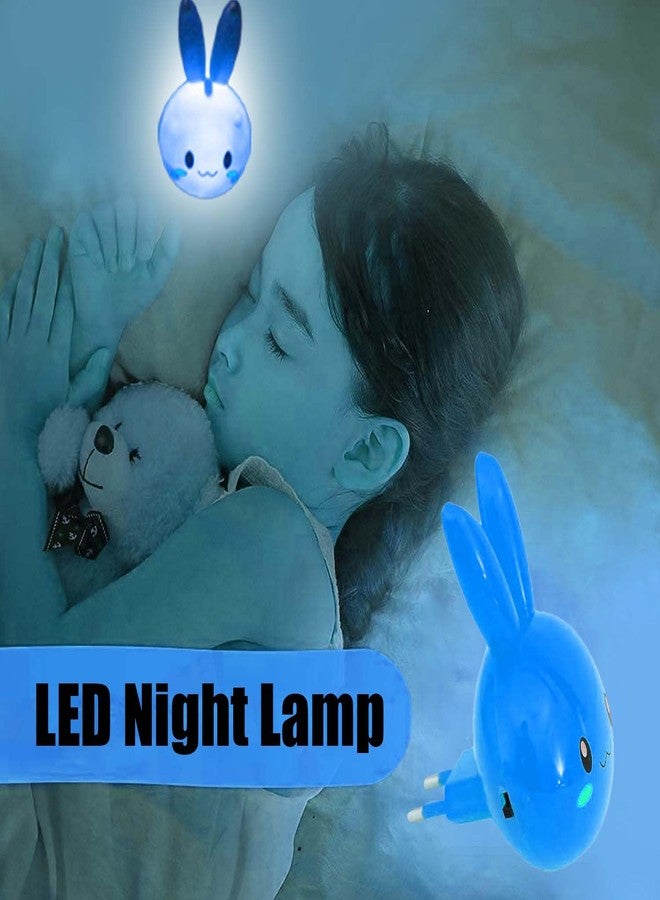 Monarch bizcom impex Brighten Your Childs Nights with The Adorable Plastic Material Blue Toy Shaped Kids Night Lamp Soft Glow, Sleep Aid, and Decorative Charm Pack of 1 - Image 2