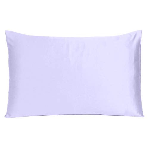Oussum Satin Silk Pillowcase Pillow Case Covers with Envelop Closure for Hair and Skin Home Bed Decor Set of 2 Pillowcase Free 3 pcs scrunchies (Standard, Orchid Bloom) - Image 4