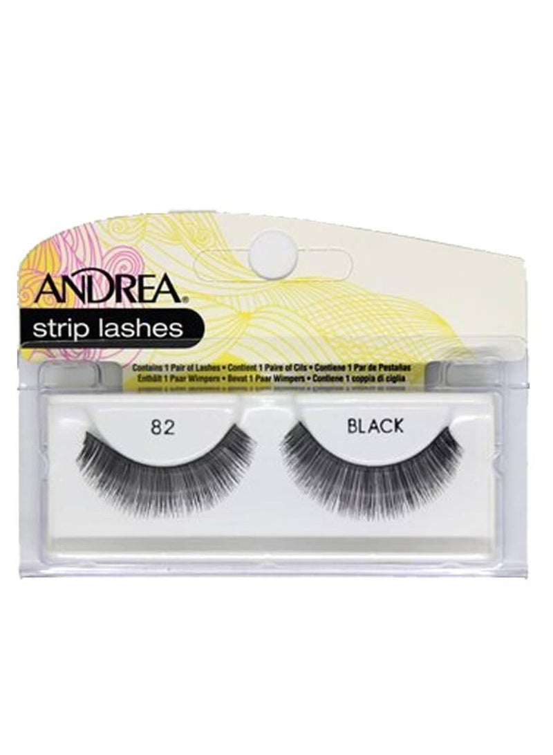 Andrea Streep 82 False Eyelashes Black - Image 1