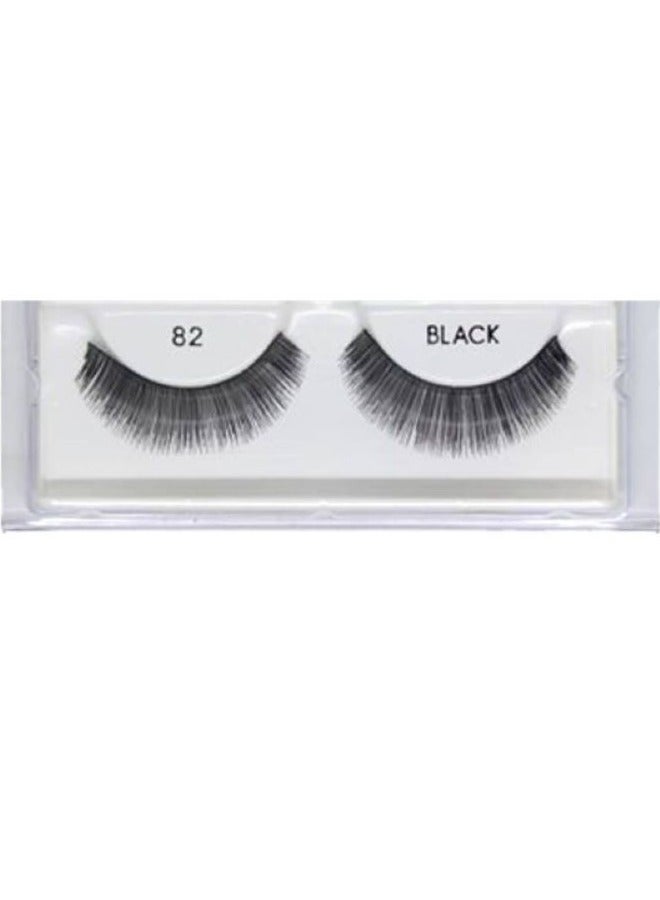 Andrea Streep 82 False Eyelashes Black - Image 2