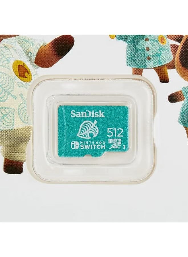 Sandisk 512 GB MicroSDXC UHS-I card for Nintendo Switch -, 100MB/s read; 90MB/s write SDSQXAO-512G-GN3ZN 512 GB  - Image 2