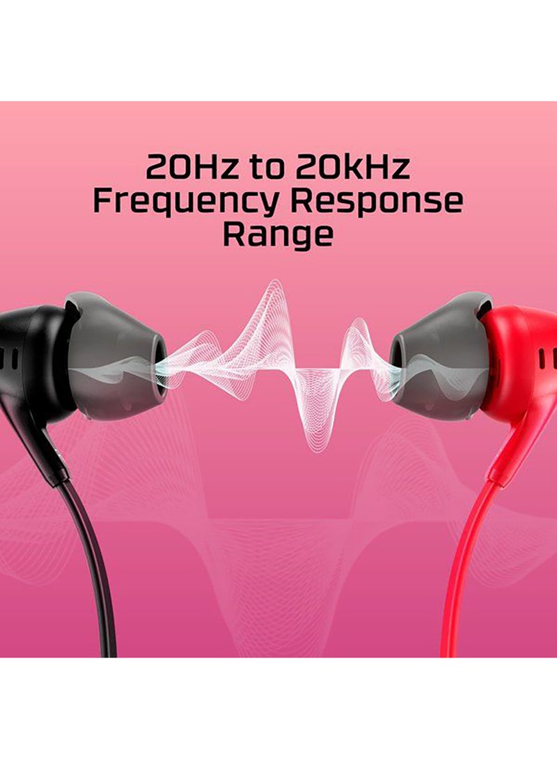 HyperX Cloud II Wired Gaming Earbuds - Red - Image 2