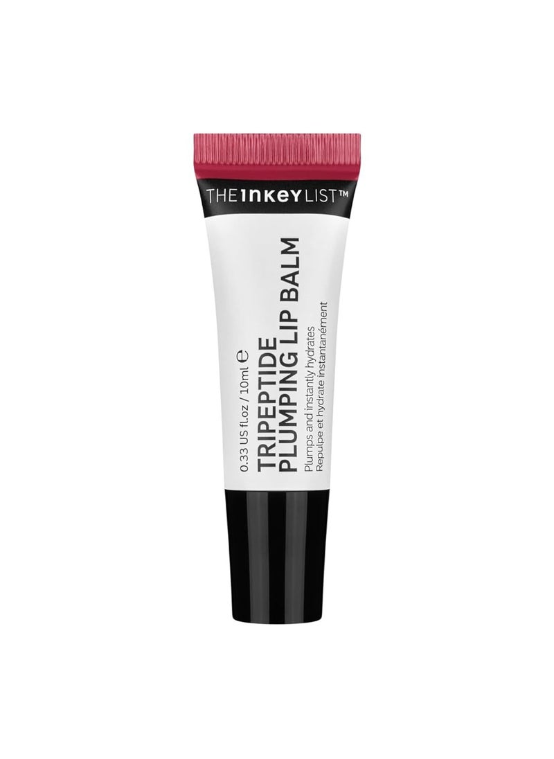 The Inkey List The INKEY List Tripeptide Plumping Lip Balm 10ml, Clinically Proven Plumping Tinted Lip Care, Hydrates Dry Cracked Lips, Vegan & Cruelty Free, Berry Tint  - Image 1