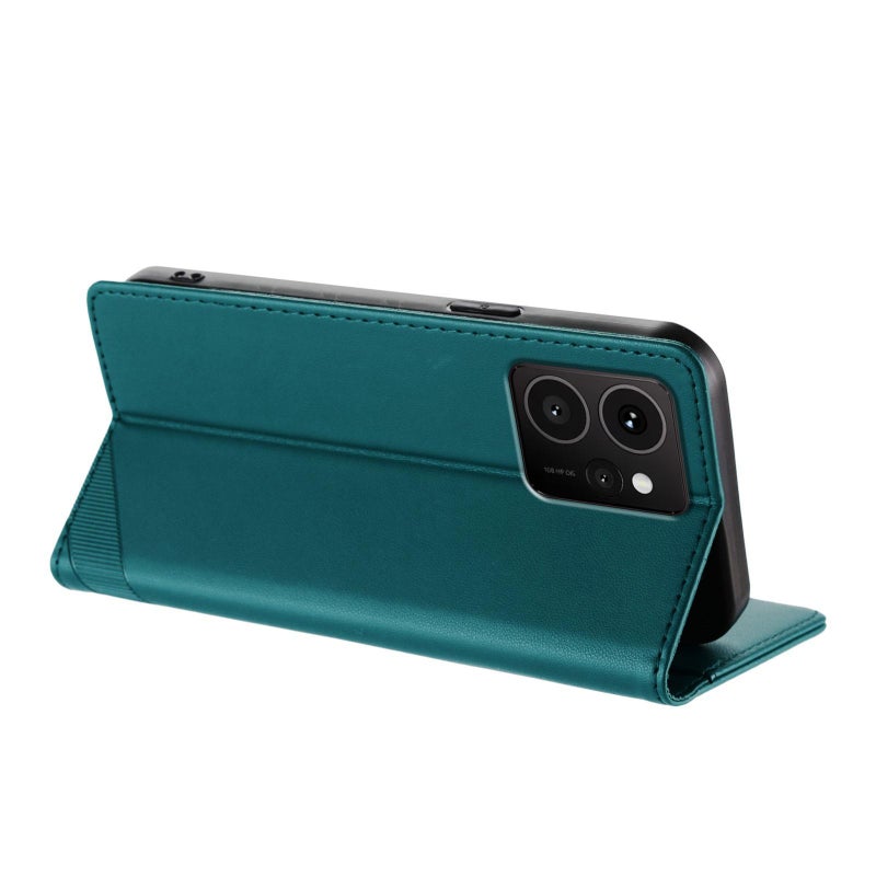 erorex For HMD Skyline Embossed Multi-functional Wallet Retro Leather Phone Case(Dark Green) - Image 3