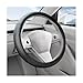 Ywdiml Car Steering Wheel Cover 15 Inch Leather AntiSlip Breathable Vehicle Steering Wheel Protecter with Comfortable Feel Automotive Interior Accessories Universal for SUV Sedan Truck Black - Image 2