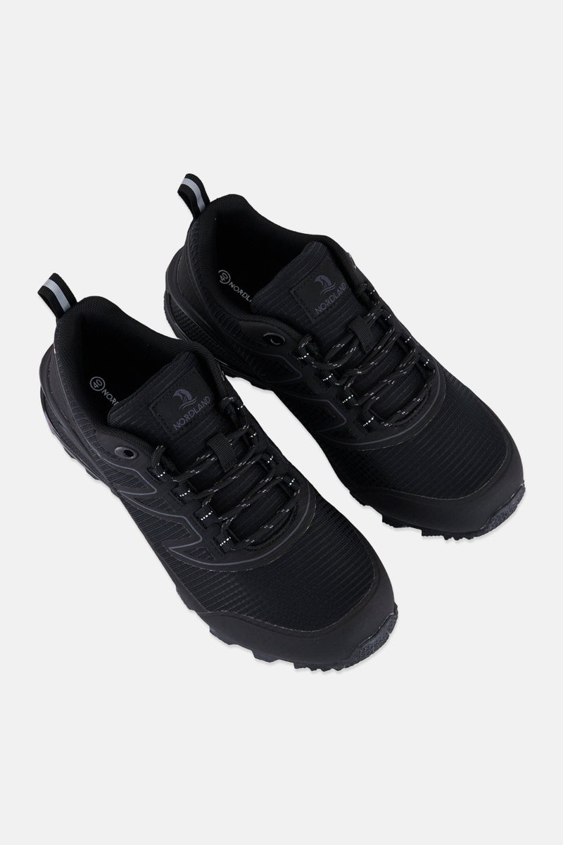 Nordland Men Lace Up Hiking Shoes, Black  - Image 4