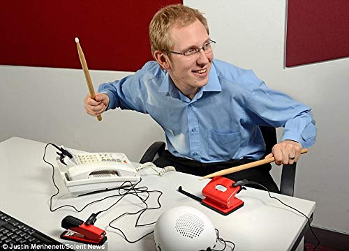 Korg CLIPHIT 1-Piece Drum Set in White - Image 2