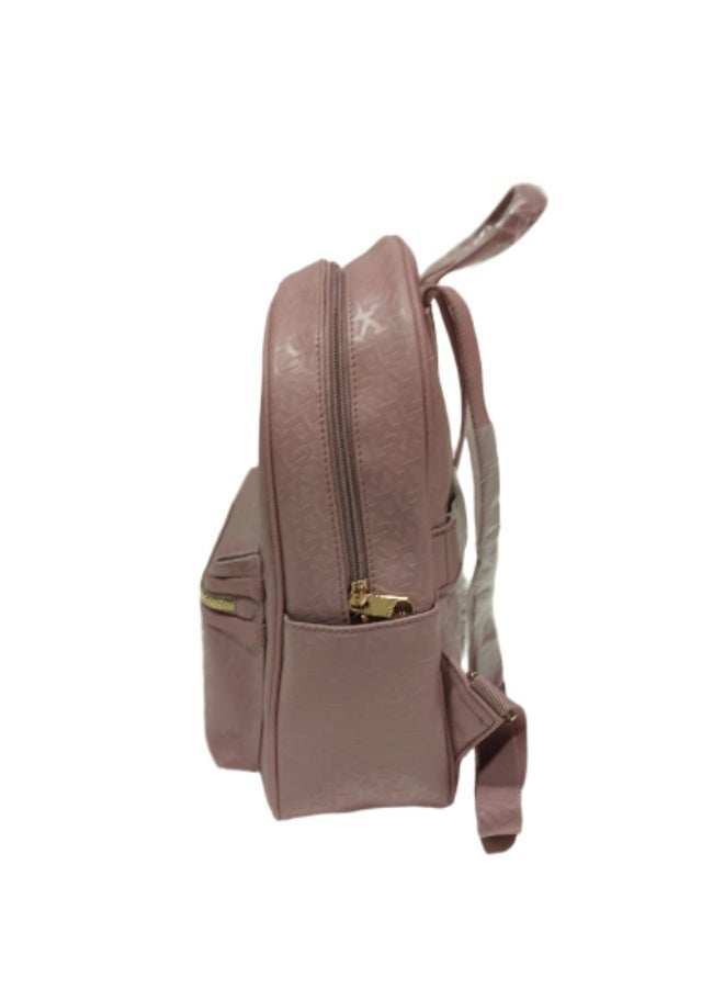 DKNY Autograph Backpack | Womenâ€™s Stylish Everyday Backpack | One Size | Vintage Rose - Image 3