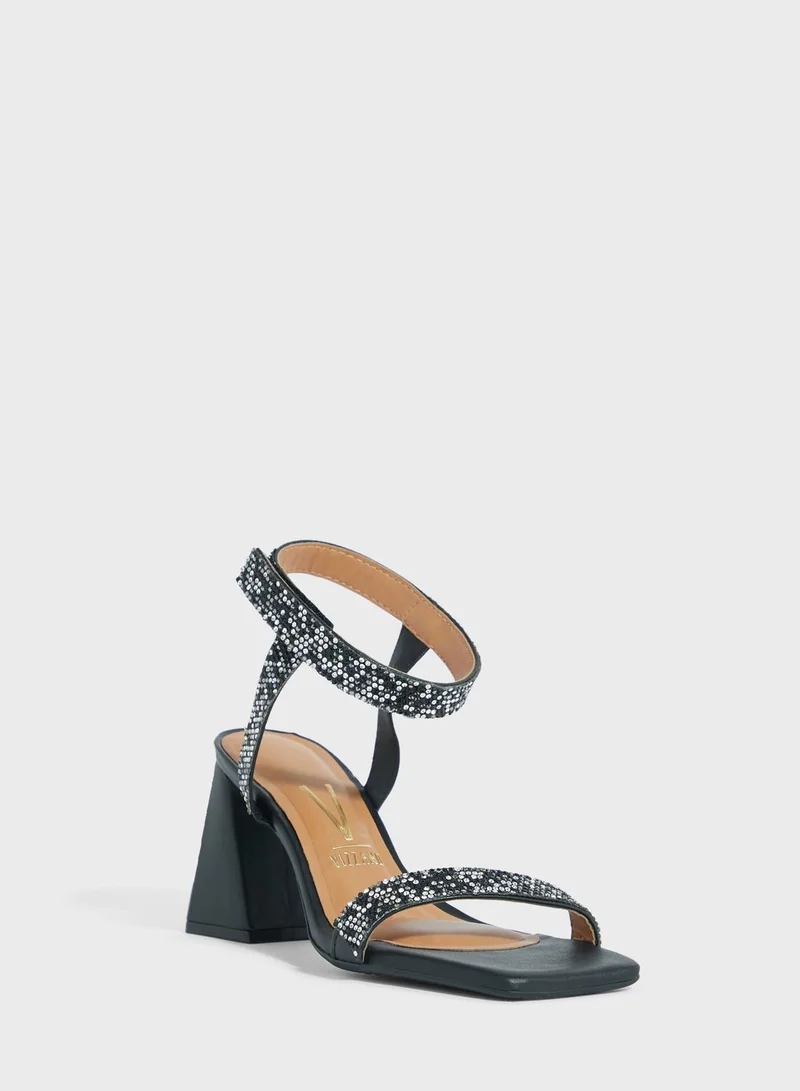 VIZZANO Jade Multi Strap High Heel Sandals